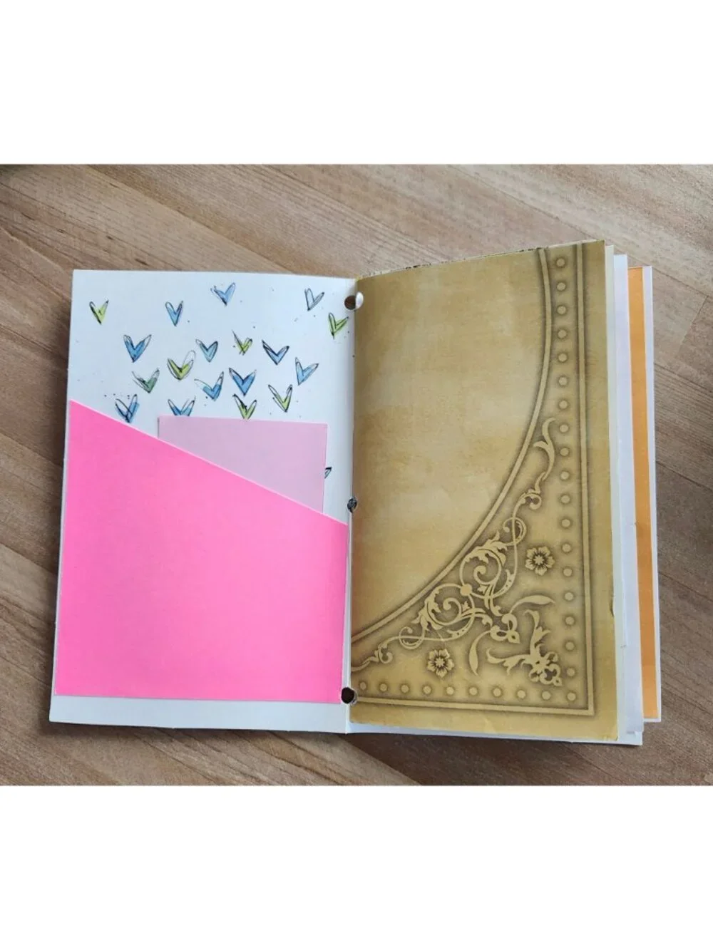 Junk Journal 54 pages Handmade Upcycled